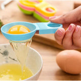 Mini e gg Yolk White Separator With s ilicone Holder e gg Filter Kitchen Accessories