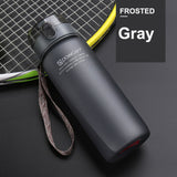 Sport Water Bottle Protein Shaker Camping Hiking Drink Bottles for water 560/800/1000ml  Bpa Free Plastic Drinkware My Bottle