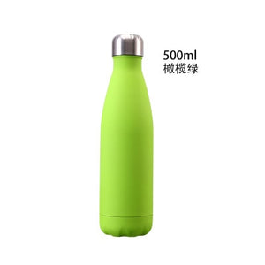 500ML My Bottle Stainless Steel Water Bottle sport Thermal Insulation Shaker Drink Bottle For kids drinking drinkware