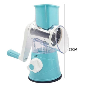 Multi-functional Manual Rotating Grater Round Slicers Chopper Vegetable Fruit Cutter Kitchen Tool Food Processors