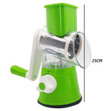 Multi-functional Manual Rotating Grater Round Slicers Chopper Vegetable Fruit Cutter Kitchen Tool Food Processors