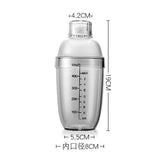 Plastic Cocktail Shaker 350ml/530ml/700ml/1000ml Wine Beverage Mixer Wine Shaker Drink Mixer Barware home bar tools mx3161438