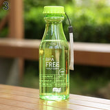 BPA free 350ml Leak-Proof Sports Water Bottle Large Capacity Plastic Bottle Bicycle Camping Sports Bottle Drinkware Cover Lip
