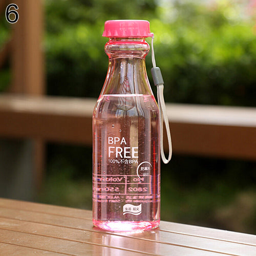 BPA free 350ml Leak-Proof Sports Water Bottle Large Capacity Plastic Bottle Bicycle Camping Sports Bottle Drinkware Cover Lip