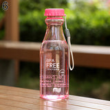 BPA free 350ml Leak-Proof Sports Water Bottle Large Capacity Plastic Bottle Bicycle Camping Sports Bottle Drinkware Cover Lip