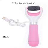 Electric Foot Care tool pedicure Machine Hard Dry Dead Cuticle foot Skin Remover Pedicure Peeler beauty health USB foot roller