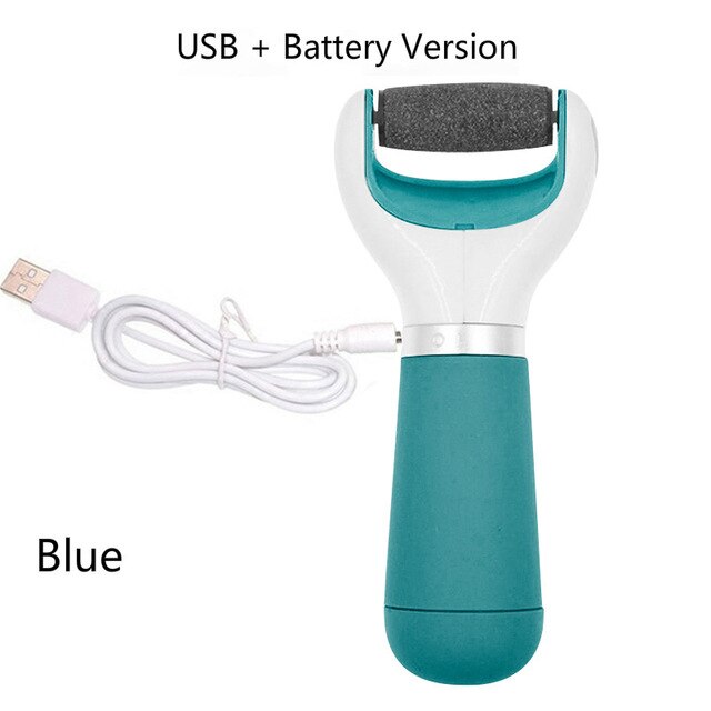 Electric Foot Care tool pedicure Machine Hard Dry Dead Cuticle foot Skin Remover Pedicure Peeler beauty health USB foot roller