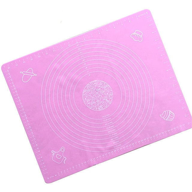 Large 50*40 knead dough roll pad kitchen gadget silicone baking pad baking pad baking pad