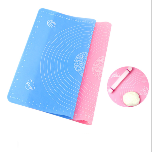 Large 64*45 knead dough roll pad kitchen gadget silicone baking pad baking pad