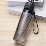 Water Bottle 560ML 400ML Plastic Drinkware Tour Outdoor Sport School Leak Proof Seal Gourde Climbing Water Bottles