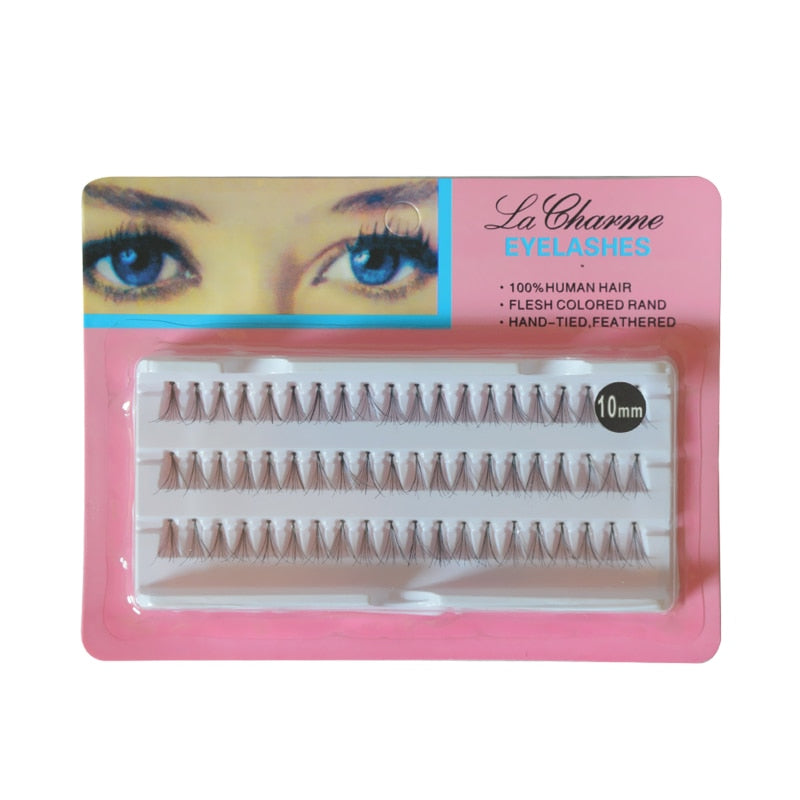 QSTY Handmade False Eyelashes Grafting Natural Long Eye lashes Extensions Beauty Health Makeup False Lashes