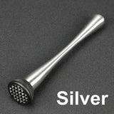 New Cocktail Muddler Stainless Steel Bar Mixer Barware Mojito Cocktail DIY Drink Fruit Muddler Crushed Ice Barware Bar Tool